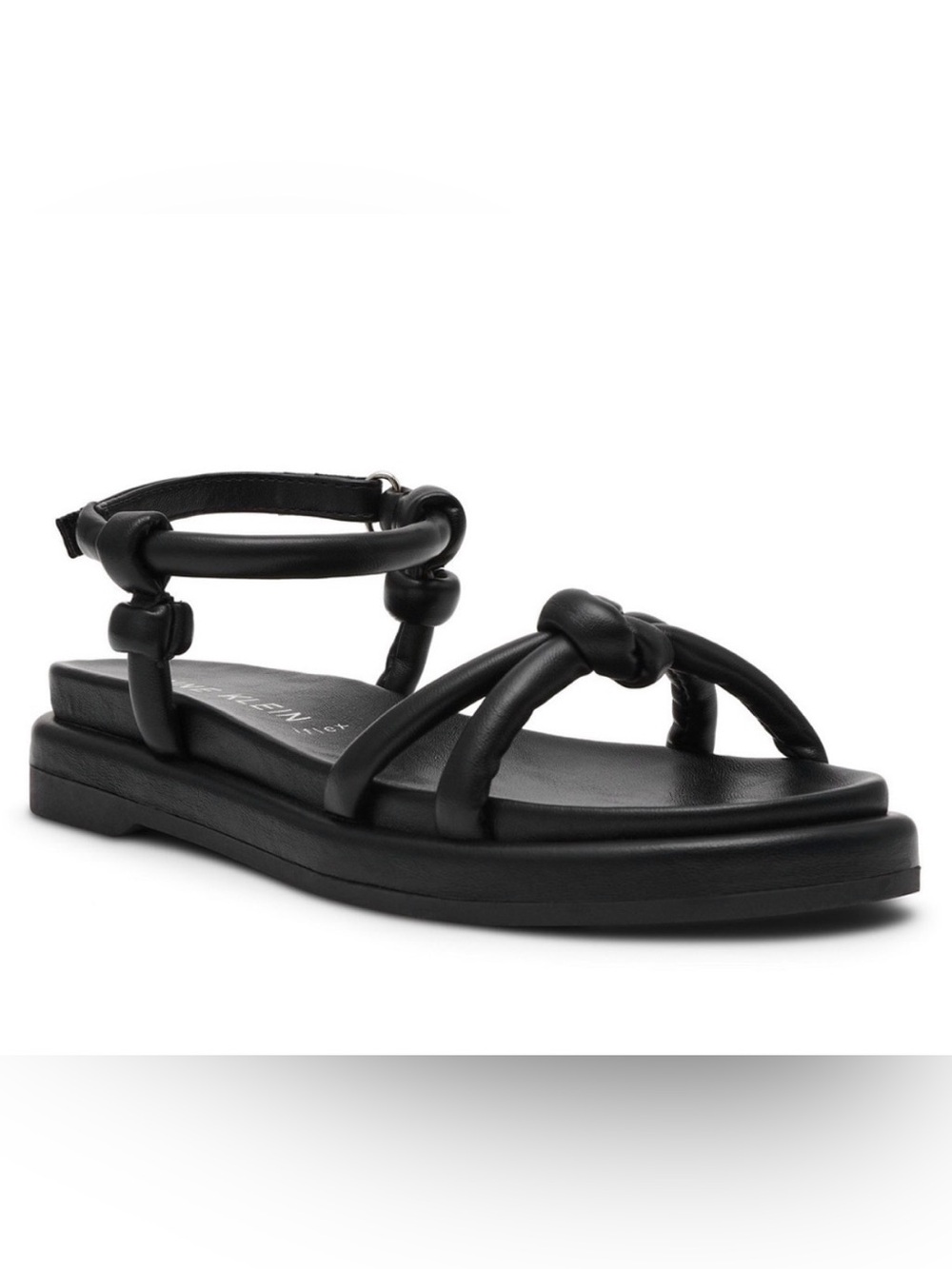 Anne Klein Women’s Elisabeth Flat Strappy Sandal- Size 8
